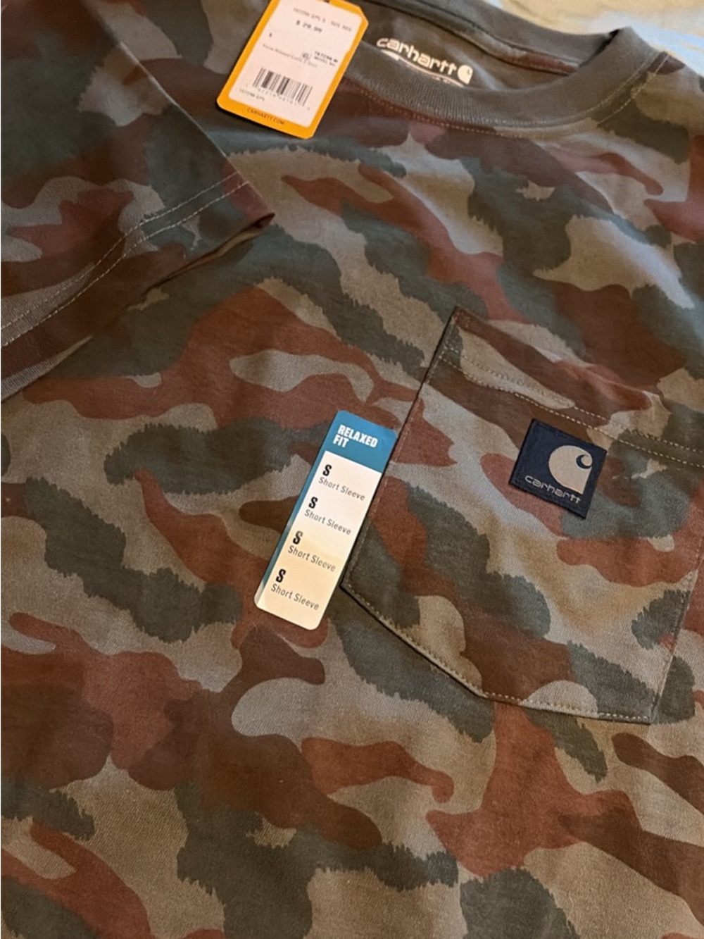 Carhartt camo T-shirt